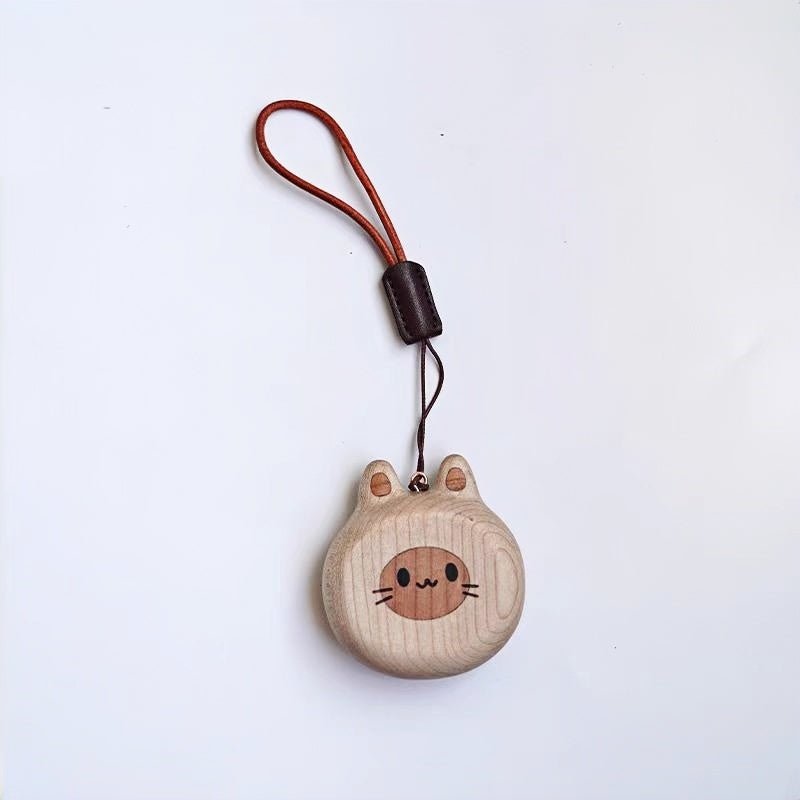 Cat and Dog Couple Charm | Handcrafted Wooden Bag Charm | Artisanal Gift for Friends and Couples | Unique Animal Design - shewearing