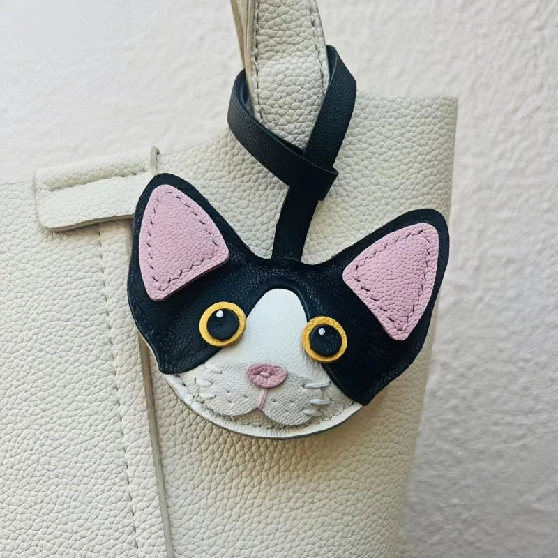 Handcrafted Leather Cat Breed Charm – British Shorthair, Ragdoll, Devon Rex & More - shewearing