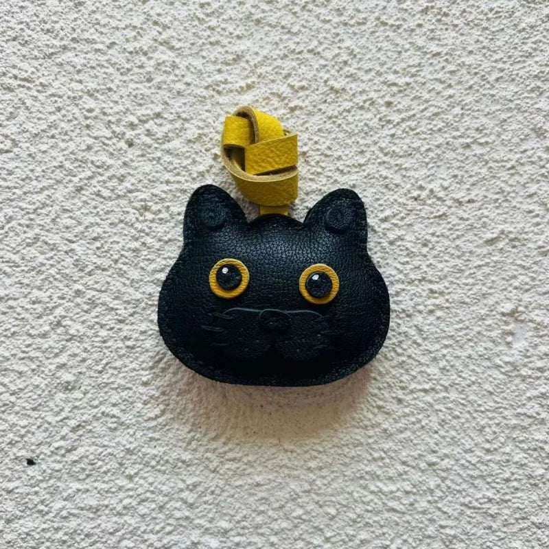 Handcrafted Leather Cat Breed Charm – British Shorthair, Ragdoll, Devon Rex & More - shewearing