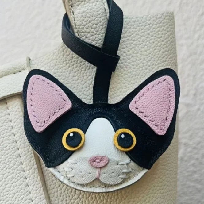 Handcrafted Leather Cat Breed Charm – British Shorthair, Ragdoll, Devon Rex & More - shewearing
