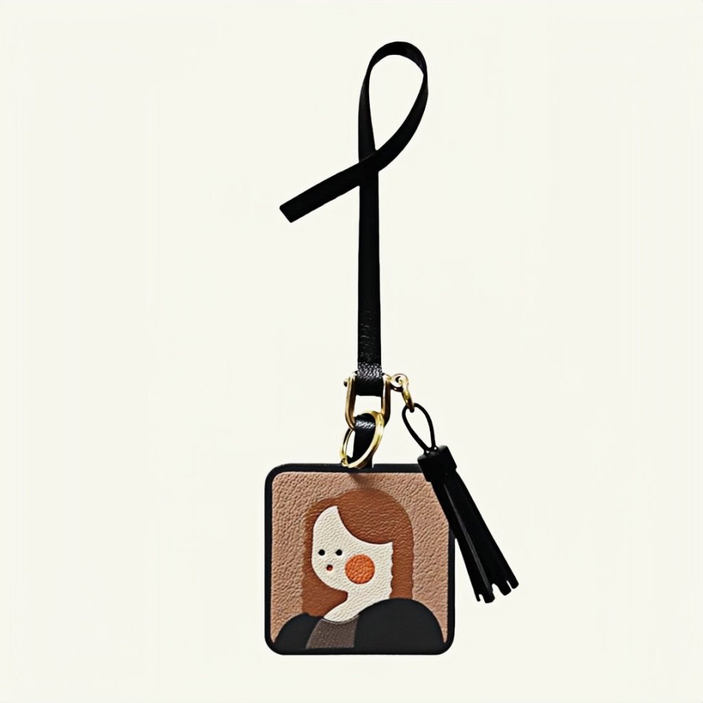 World famous paintings Artistic Charm Luxurious Leather Bag Accessory Handmade Full - Grain French Goatskin - shewearing