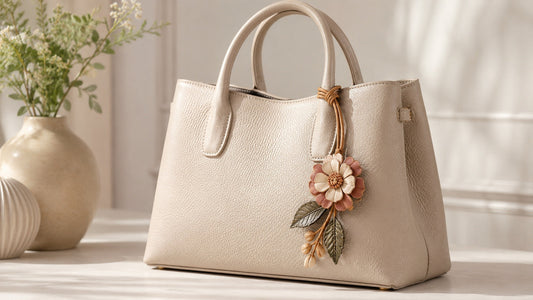 How to Style a Leather Bag Charm on Different Handbags