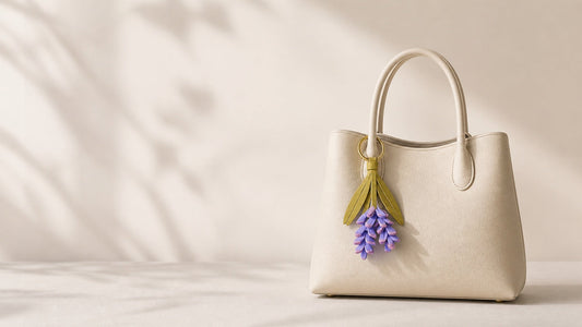 Unique Leather Bag Charms for Women | Handmade Handbag Accessories