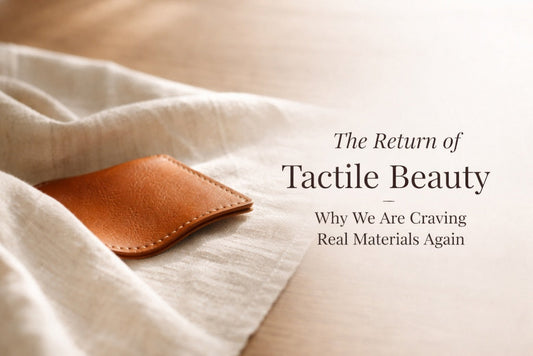 The Return of Tactile Beauty
