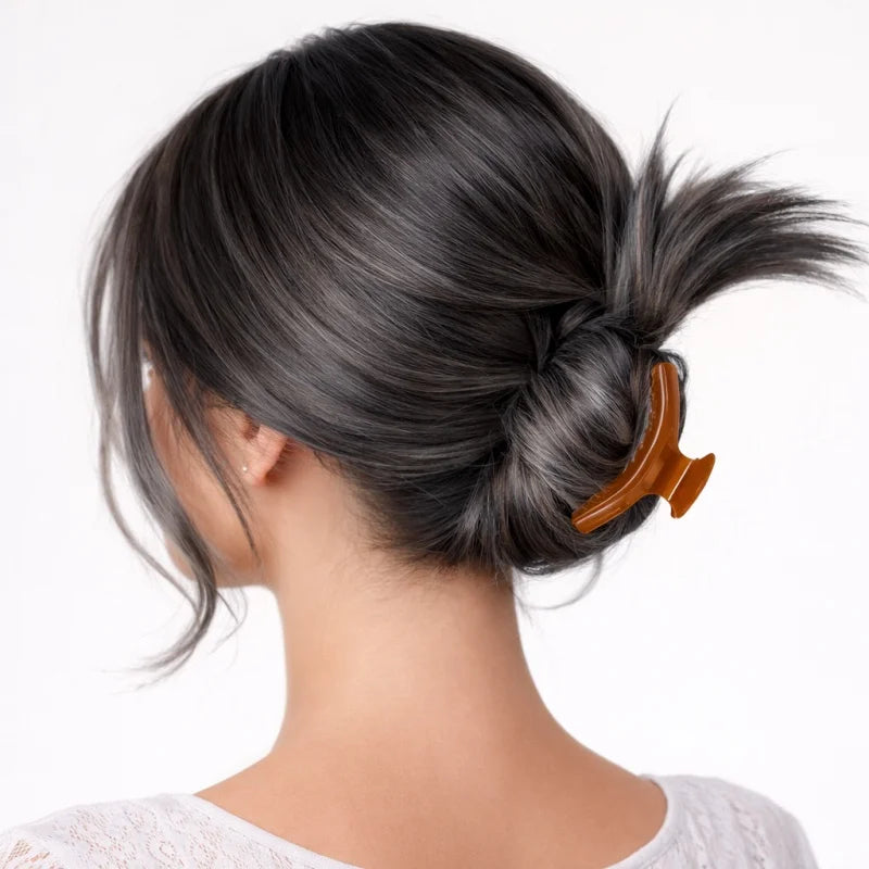 Minimalist French Acetate Hair Claw Clip – Elegant Large Hair Accessory | Strong Hold Claw Clip for Women | Smooth Finish Everyday Styling Gift for Her
