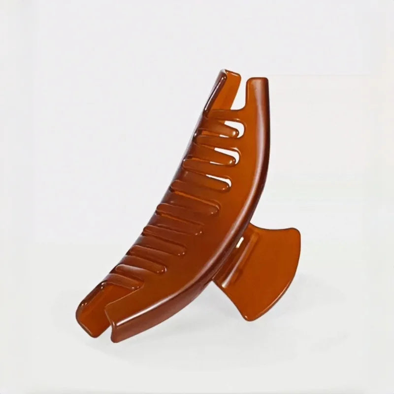 Minimalist French Acetate Hair Claw Clip – Elegant Large Hair Accessory | Strong Hold Claw Clip for Women | Smooth Finish Everyday Styling Gift for Her