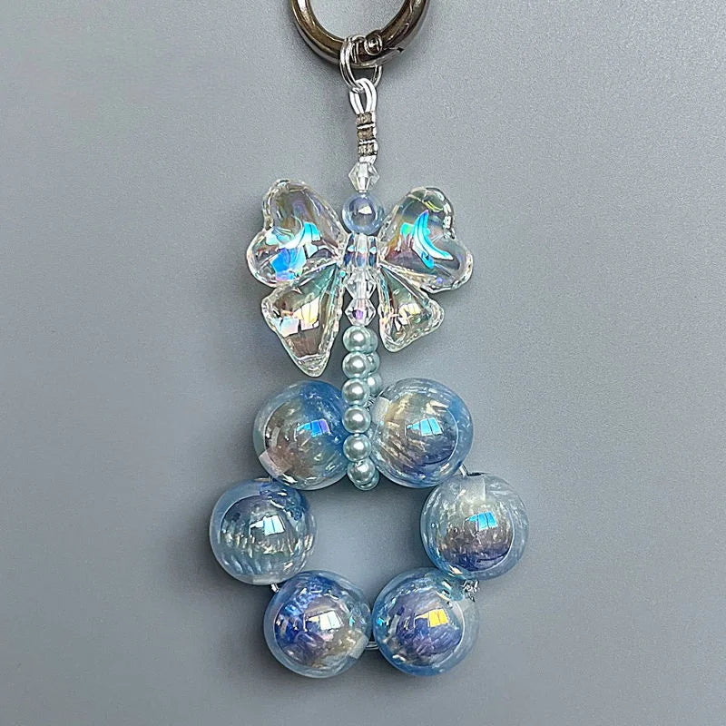 Crystal Grape Charm Series – Handmade Beaded Phone & Bag Accessories | Fruity Elegance Collection