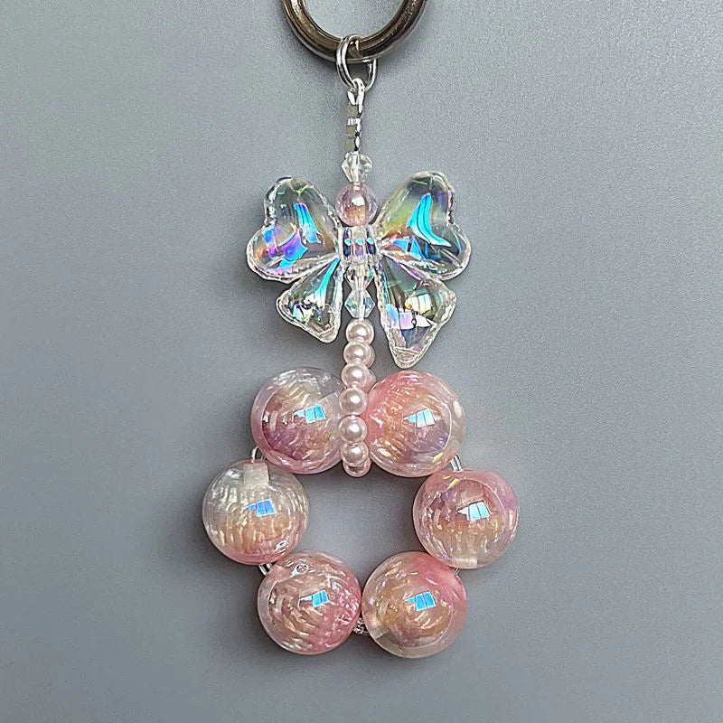 Crystal Grape Charm Series – Handmade Beaded Phone & Bag Accessories | Fruity Elegance Collection