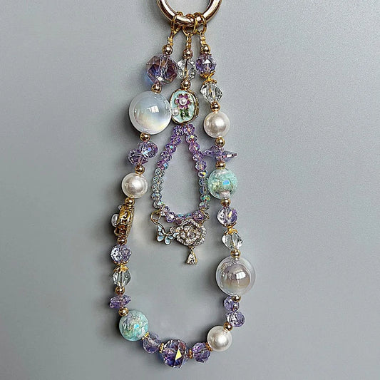 Crystal Stardust Series – Beaded Phone & Bag Charms Collection