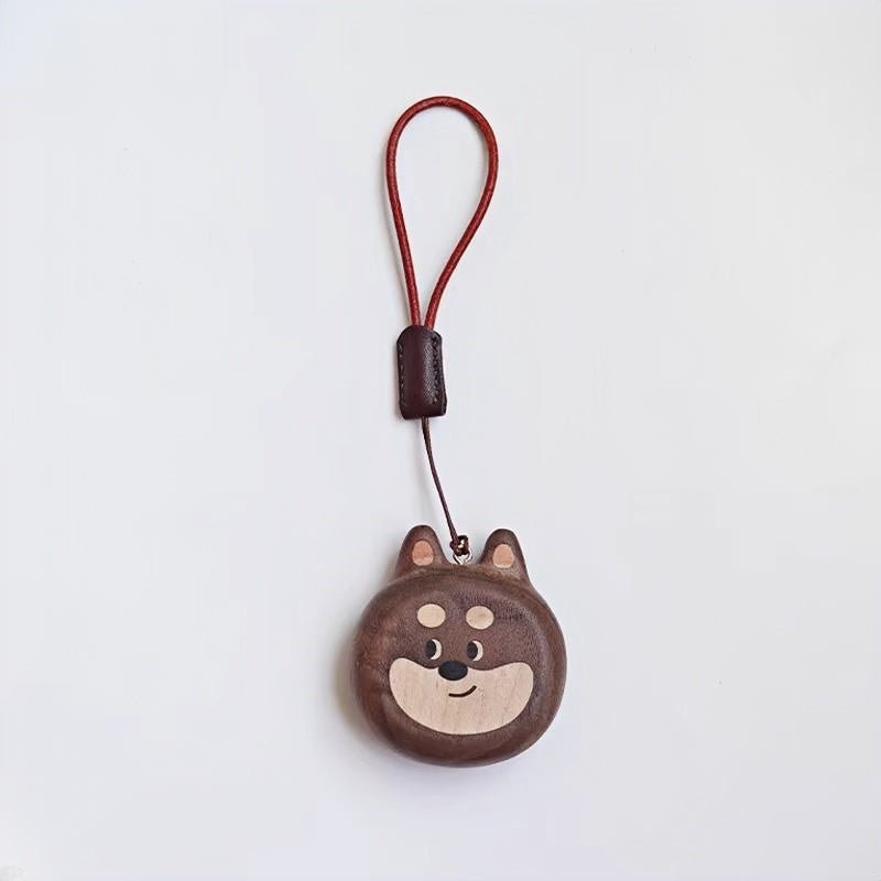 Cat and Dog Couple Charm | Handcrafted Wooden Bag Charm | Artisanal Gift for Friends and Couples | Unique Animal Design - shewearing