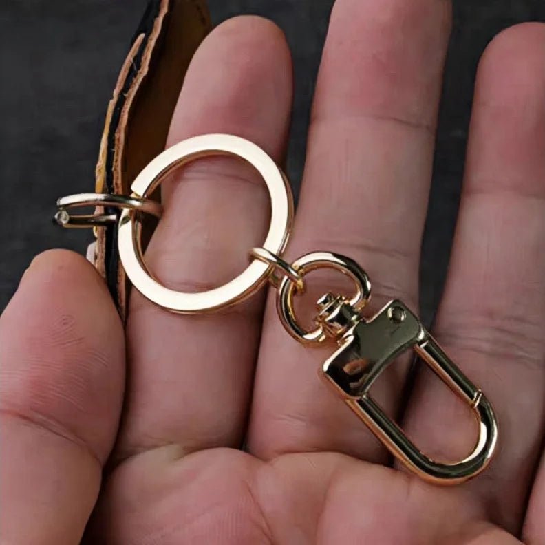Corgi Pet Leather Bag Charm Hand - Stitched Leather Accessory Creative Keychain Pendant Cute Gift for Women - shewearing