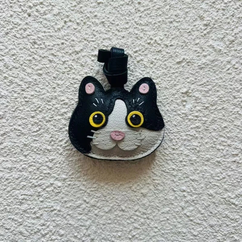 Handcrafted Leather Cat Breed Charm – British Shorthair, Ragdoll, Devon Rex & More - shewearing