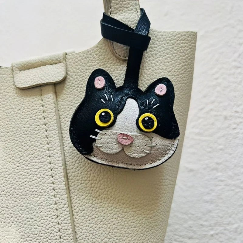 Handcrafted Leather Cat Breed Charm – British Shorthair, Ragdoll, Devon Rex & More - shewearing