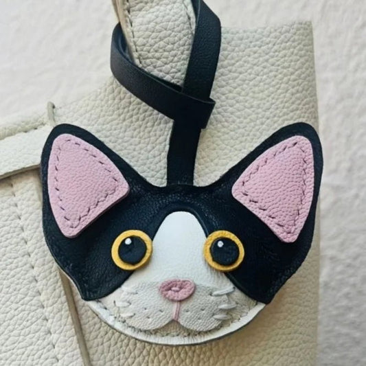 Handcrafted Leather Cat Breed Charm – British Shorthair, Ragdoll, Devon Rex & More - shewearing