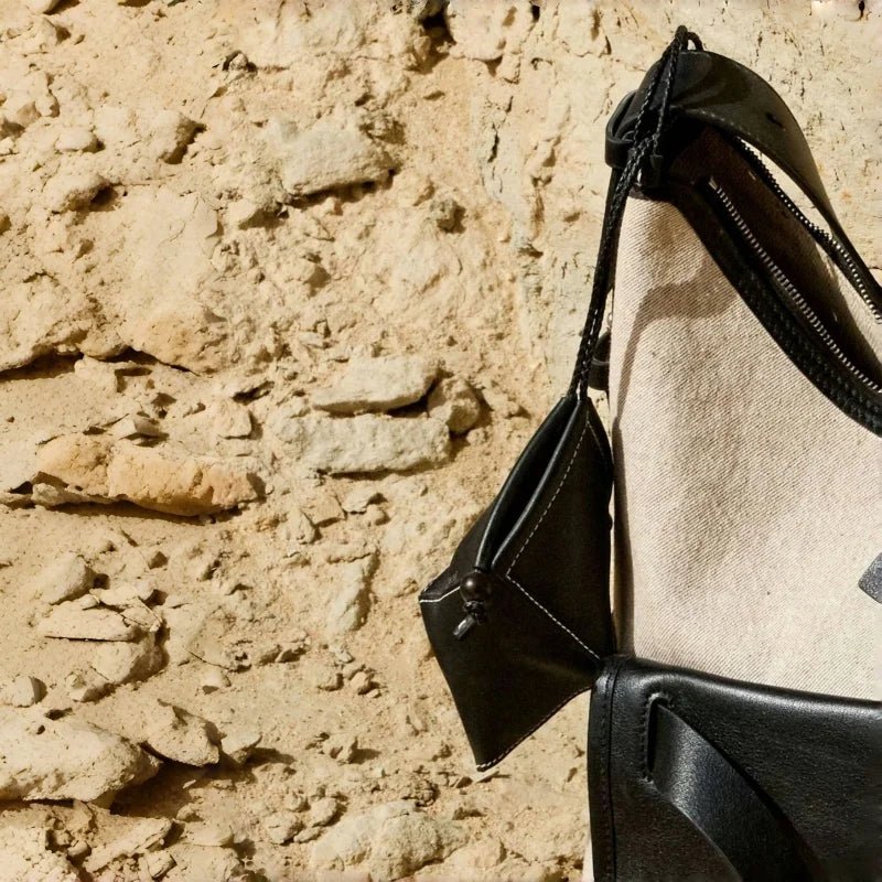 Origami Leather Pouch Charm – Handcrafted Sculptural Bag Accessory | Minimalist Geometric Design | Functional Gift for Modern Aesthetes - shewearing