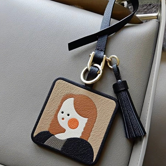 World famous paintings Artistic Charm Luxurious Leather Bag Accessory Handmade Full - Grain French Goatskin - shewearing